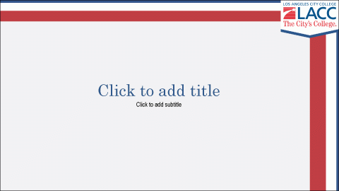 The Border PowerPoint Template