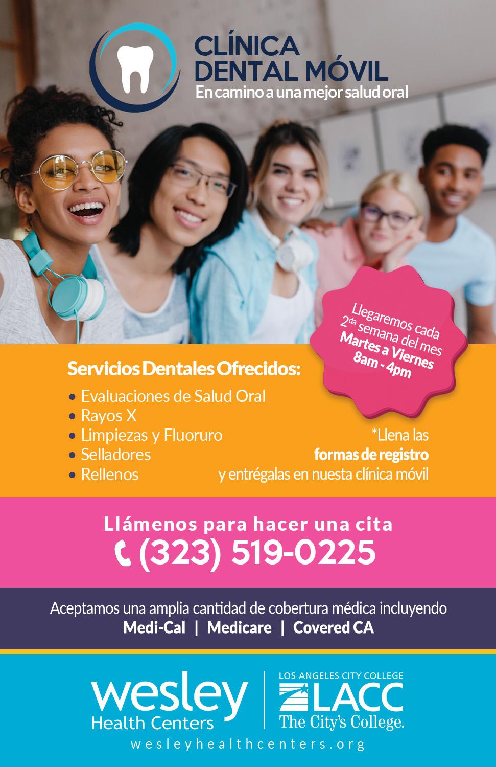 Mobile Dental Unit Services Spanish