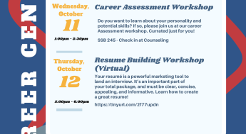 Career Events for Week of Oct. 9, 2023