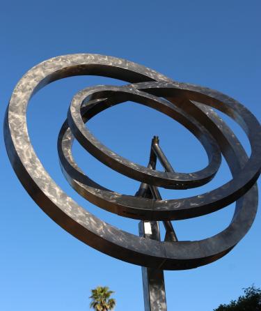 Circular Sculpture Bottom View
