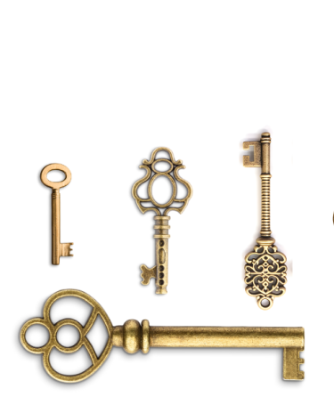 Collection of Vintage Keys