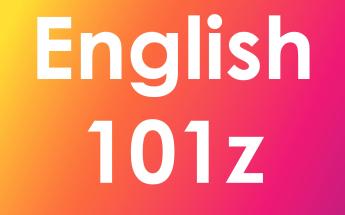 English 101z