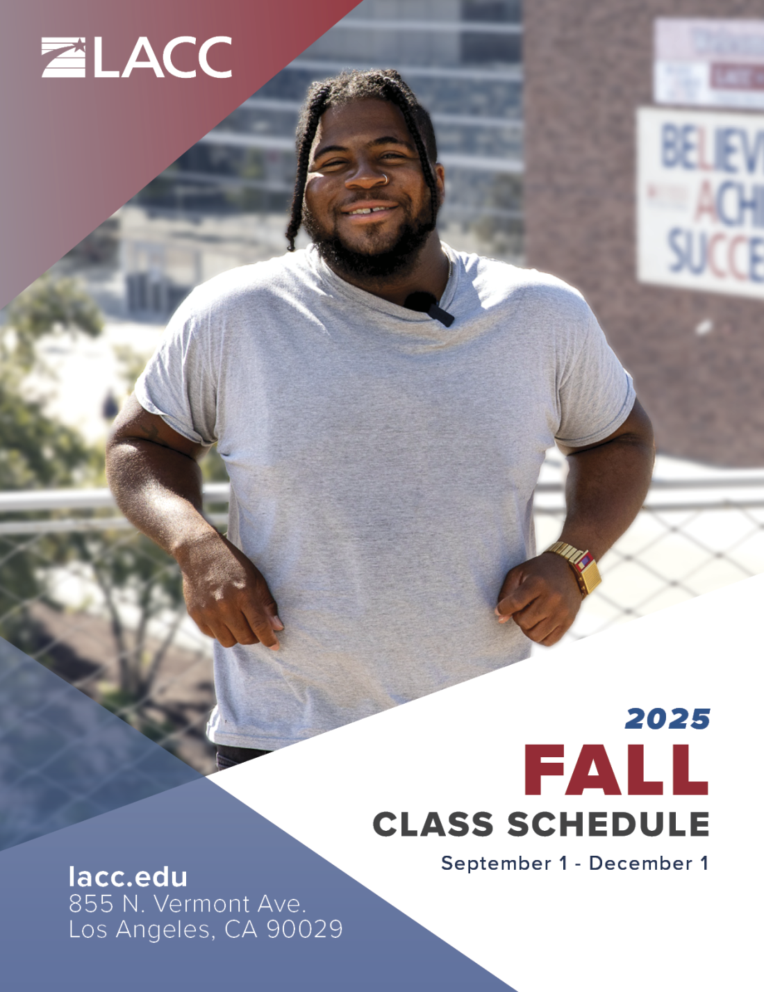Fall 2025 Semester Card