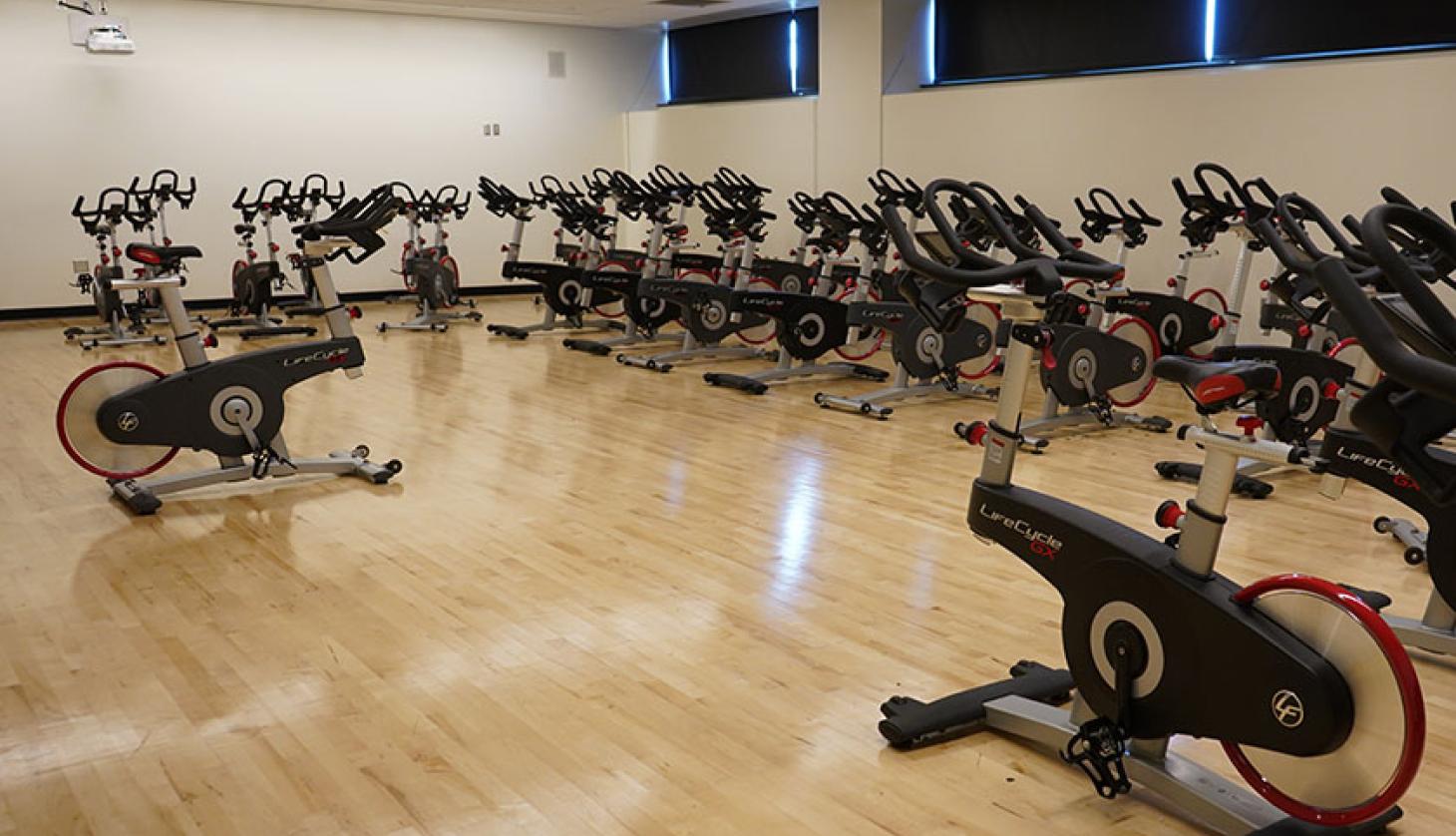 spin class rooms